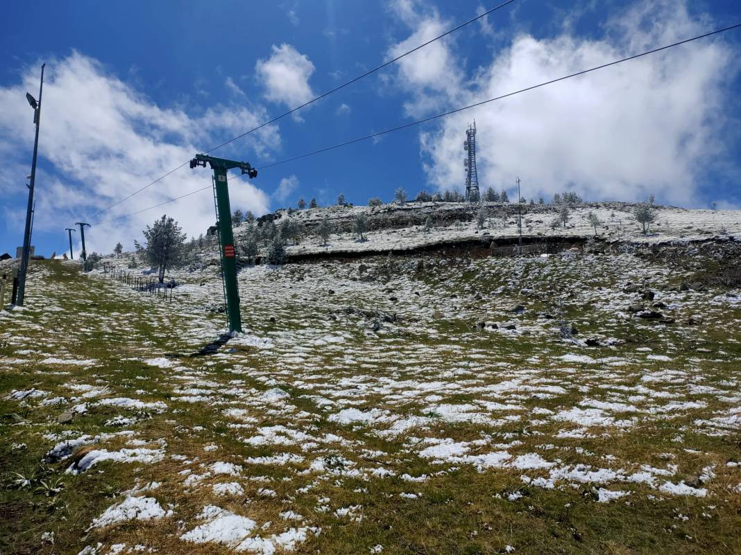 Mayıs ortasında Bolu’da kar sürprizi - Resim: 1